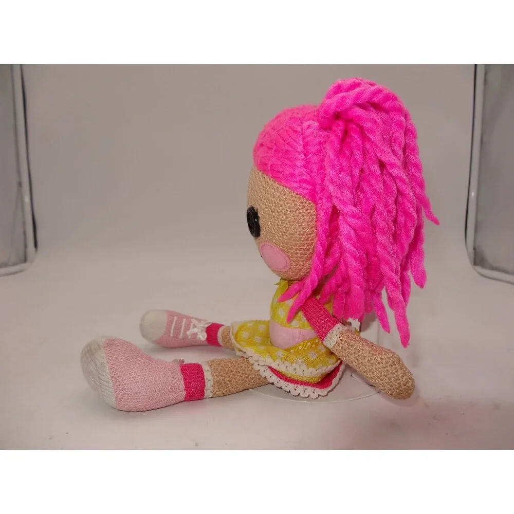 Lalaloopsy Crumbs Sugar Cookie super silly party Crocheted soft body doll‎
